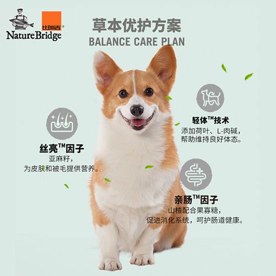 比瑞吉無谷草本全價小型犬成年期犬糧（體重管理）
