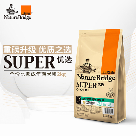 比瑞吉優選全價比熊成年期犬糧