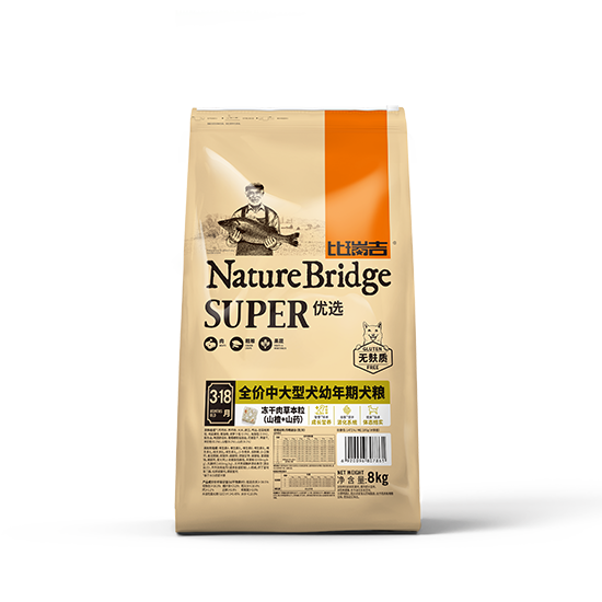 比瑞吉優(yōu)選全價中大型幼年期犬糧