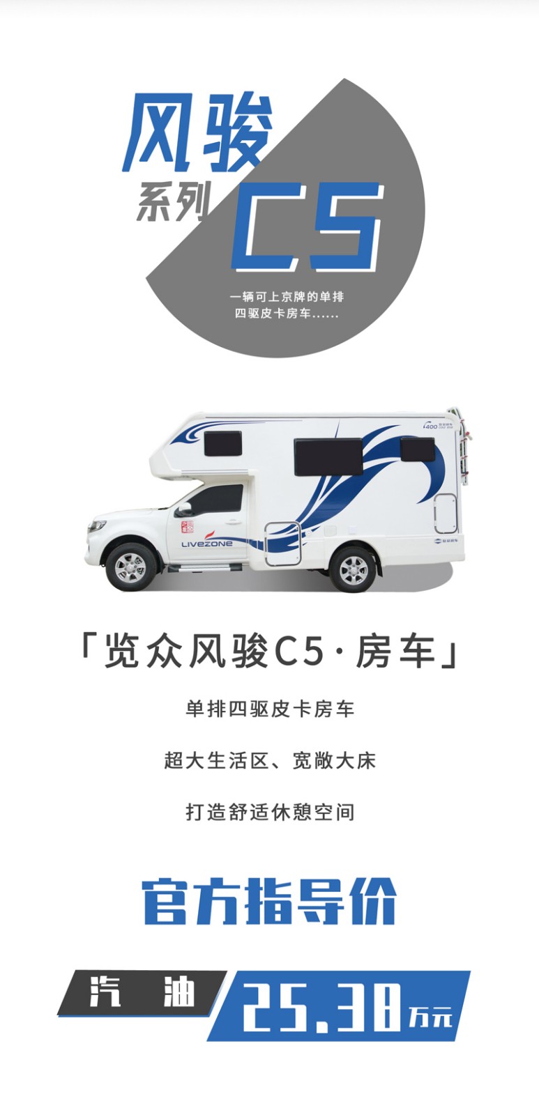 這樣的汽油四驅(qū)房車，還能上京牌